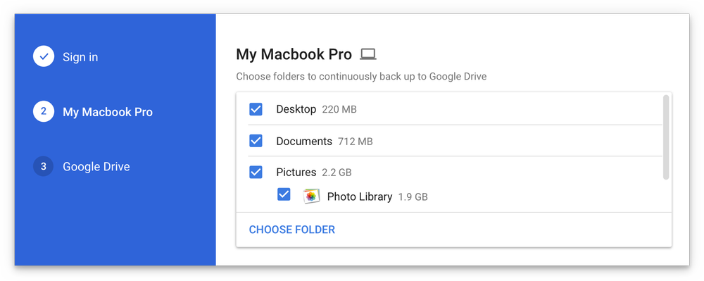 google cdrive app for mac